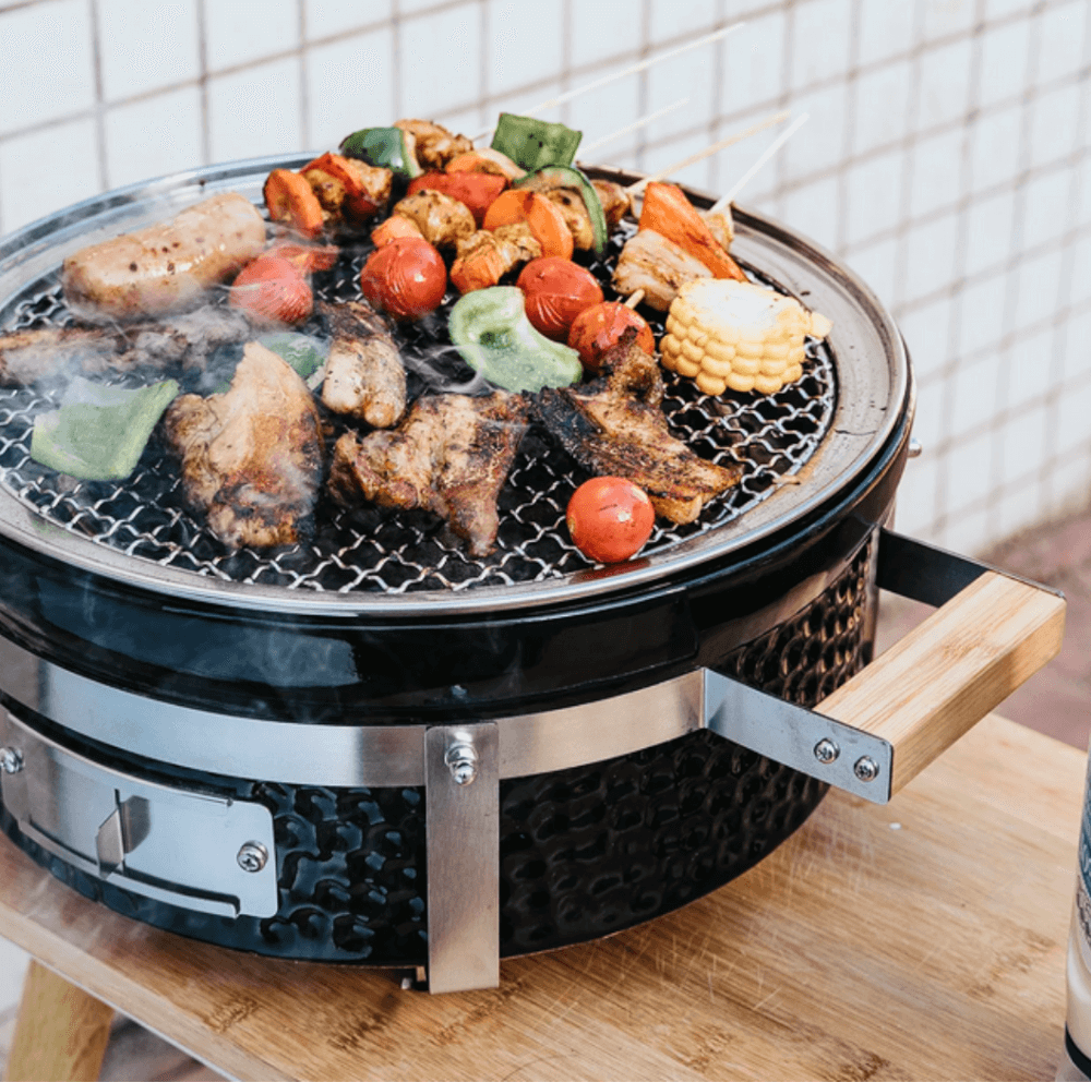 เตาถ่านบาร์บีคิว KINGBE YAKITORI CERAMIC 35ซม._1
